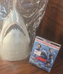 Jaws 50th Anniversary 4K Steelbook + Bucket NEW-w/PROTECTIVE SLEEVE-Free S&H! - Picture 1 of 6