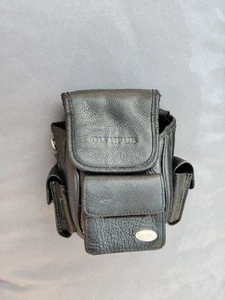 Olympus Camedia Leather Style Compact Camera Case Pouch Bag Flash Case - Picture 1 of 8