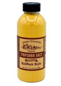Amish Country Popcorn | Ballpark ButterSalt Popcorn Salt - 16 oz Bottle - Picture 1 of 9
