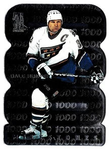 Dale Hunter 1998-99 ITG Be A Player Milestones #M17 Washington Capitals (como nuevo) - Imagen 1 de 2