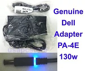 New genuine dell latitude power adapter pa-4e ac charger 130w 0ju012 0vjch5 - Picture 1 of 3