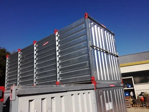 6m Container Lagercontainer Materialcontainer Baucontainer Baubude Baulager safe - Bild 1 von 6