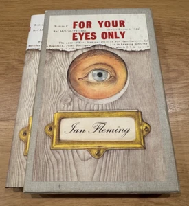 Ian Fleming For Your Eyes Only First Edition Library FEL James Bond Fine - Picture 1 of 12