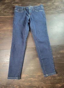 Mossimo Denim Womens Power Stretch Jegging Jeans Size 12 Short Skinny Ankle - Picture 1 of 10