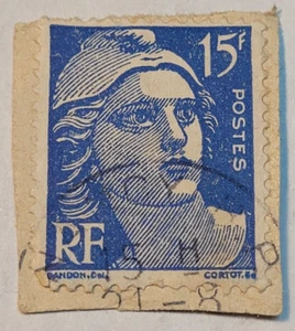 Olanda affrancatura ~ 2 ¢ francobollo blu ~ pubblicato/usato ~ c.1955 ~ 09 - Foto 1 di 6