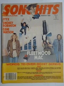 FLEETWOOD MAC Song Hits Magazine March 1980 STYX Gene Watson SMOKEY ROBINSON - Picture 1 of 2