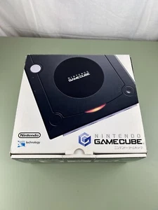Nintendo Gamecube Console Black W/BOX Japan - Picture 1 of 7