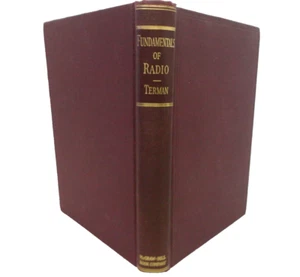 Fundamentals of Radio Fredrick Terman 1938 1st Ed 9th Impression HB - Foto 1 di 7