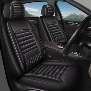 Car For Ford Expedition 2011-2024 Waterproof Pu Leather Front Row 2 Seat Covers - Picture 1 of 8