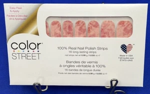Color Street Nail Polish Strips BLUSHING ROSE QUARTZ Long Lasting 16 Pack FDS585 - Picture 1 of 4