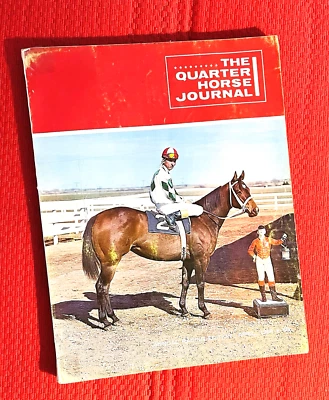1968 QUARTER HORSE Journal RACE ISSUE! - GO MAN GO - PEPPY SAN - TEXAS DANDY - Image 1 of 4