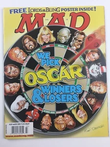 Mad Magazine #439 March 2004 Oscar / Lords Of The Bling Poster - Picture 1 of 3