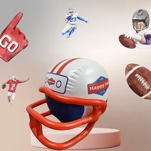 Happy Dad Seltzer Inflatable Football Helmet 20” Hangable RARE PROMO -C1 - Picture 1 of 3