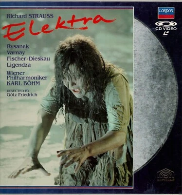 RICHARD STRAUSS ELEKTRA 2  NM LASERDISC SET GERMAN OPERA RYSANEK VARNAY BOHM - Image 1 of 4