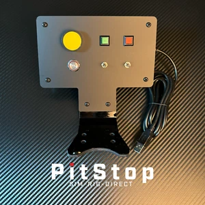 Button Box Upgrade w/ Mounting for Thrustmaster TH8A TH8S Shifter SIM RACING - Picture 1 of 3