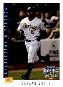 2019 Charleston RiverDogs Grandstand #30 Canaan Smith Dallas Texas Baseball Card