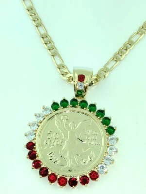 Moneda Centenario 50 Pesos México Con Piedras Centenario mexocano con piedras  Foto 1 de 4