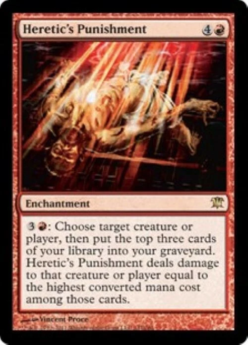 MTG Innistrad - Heretic's Punishment (x4) NM - Image 1 of 1