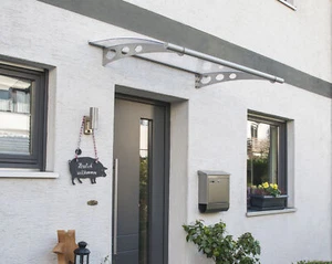 Door Cover Awning Canopy Porch Shelter Strong and Durable UV Resistant Helvetica - Picture 1 of 8