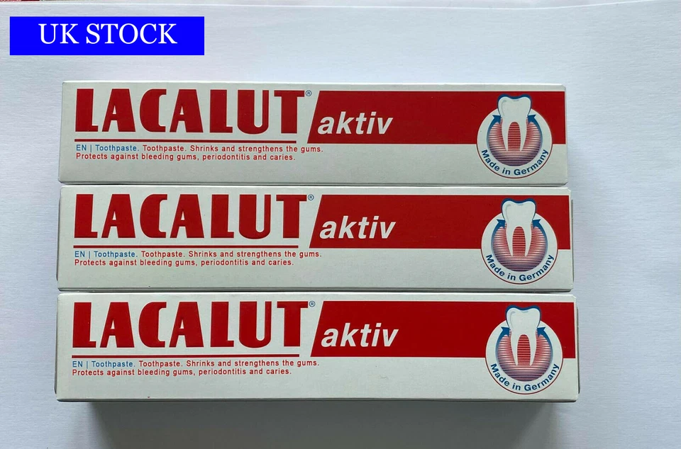 LACALUT AKTIVE ZAHNPASTA 75ML (3ER-PACK