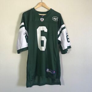 NY Jets #6 Sanchez stitched jersey by Reebok Mens Size Large Preowned. Clean