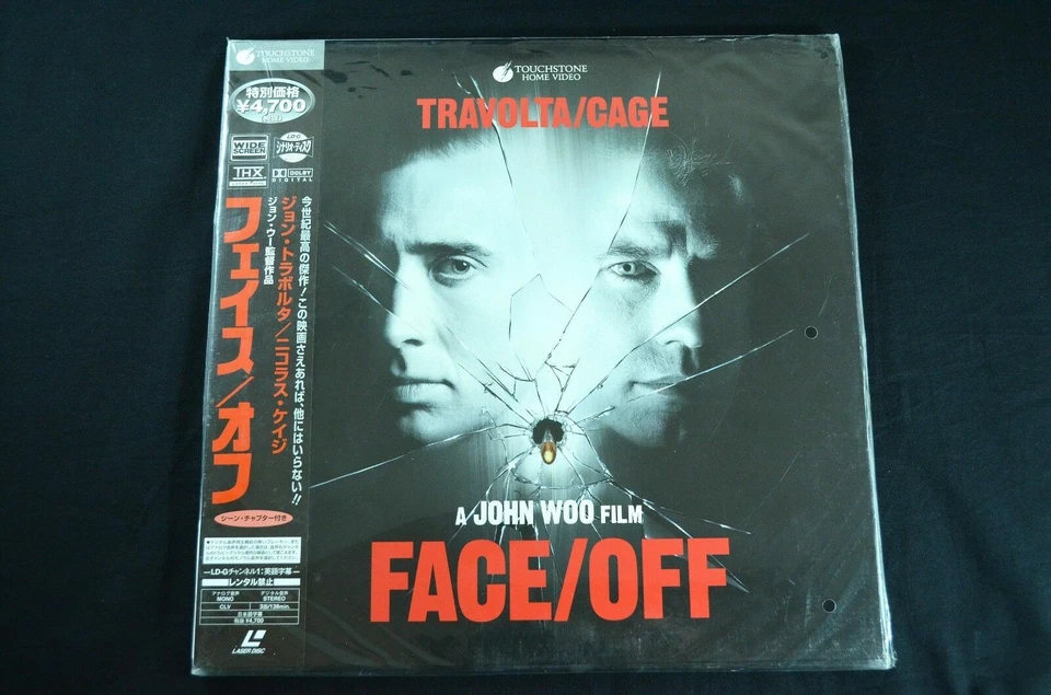 Полный Face Off Лазерный Диск Редкое Японское Издание Японский NTSC Face/Off - Изображение 1 из 2