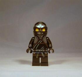 LEGO Ninjago Cole ZX Minifigure 30087 Black and Silver Helmet No Armor Genuine