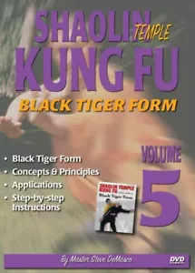 Shaolin Kung Fu #5 DVD Steve DeMasco Black Tiger Form concepts applications - Picture 1 of 1
