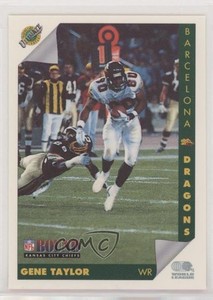 1992 Ultimate World League of American Football Gene Taylor #10