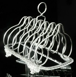 RARE Scottish Provincial Silver Bannock Rack, DUNDEE c.1865, Thomas Shannon - Picture 1 of 12