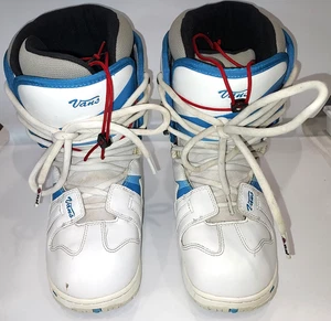 Vans Emigre Snowboard Boots Women Size 8 White Used Adult - Picture 1 of 13