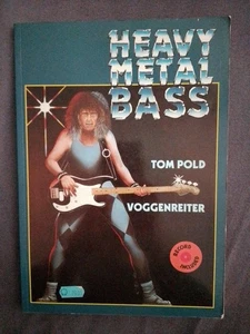 Tom Pold Heavy Metal Bass Lehrbuch Rarität mit Tonträger  - Bild 1 von 2