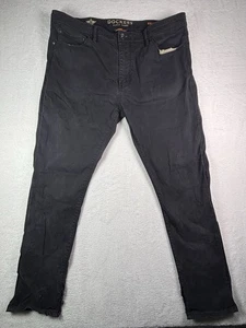 Dockers Alpha Khaki Supreme Flex Slim Fit Pants Men's Size 38X32 BLACK CHINO - Picture 1 of 8