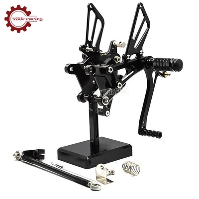 Para Honda CBR600 F4I 2001 2002 2003 2004 2005 2006 2007 estriberas pedales Foto 1 de 4