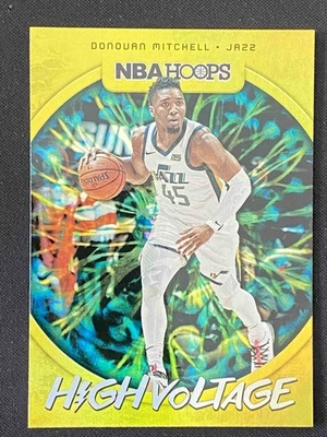 Donovan Mitchell 2019-20 Panini NBA Hoops High Voltage #8 - Image 1 of 2