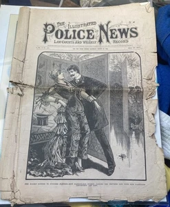 Illustrierte Polizeinachrichten (20. März 1886) * Band 39 Kunstdruck * Zustand siehe Bilder - Bild 1 von 16