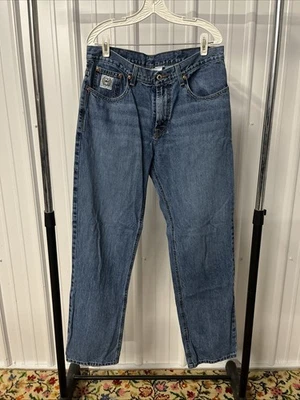 Cinch Men Denim Blue Jeans Size 35x34 MB92834003 5 Pocket White Label - Image 1 of 4