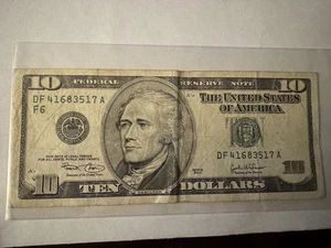 2003 Star US $10 Federal Reserve Note - Picture 1 of 2