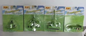 4 Maisto Die-Cast Countryside Farm & Field Anbaugeräte - Bild 1 von 9