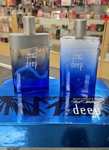COOL WATER DEEP by DAVIDOFF 2pc Set - 3.4oz Eau de Toilette Spray + Aftershave. - Picture 1 of 4
