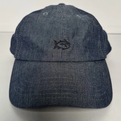 Southern Tide Iconic Logo Blue Cap Fish Skipjack Adjustable Hat Authentic - Image 1 of 4