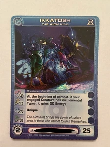Chaotic TCG Promo IKKATOSH THE AICH KING — MAX COURAGE, MID ENERGY - Picture 1 of 2