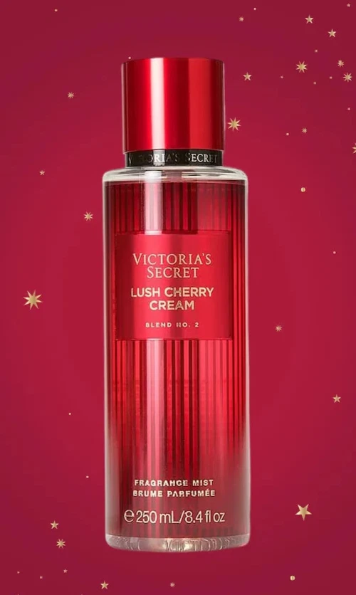 Victoria's Secret LUSH CHERRY CREAM Body Mist 250ml - new - XMAS GIFT IDEA - Image 1 of 1