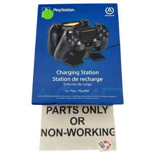 PowerA Charging Station PS4 DualShock 4 Controller Dock Charger Base Stand READ - Picture 1 of 12