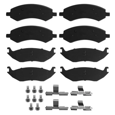 Front Rear Brake Pads Ceramic For Dodge Durango Ram 1500 Chrysler Aspen Ram 1500 - Image 1 of 4