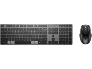 HP 720 Multi-Device wiederaufladbare kabellose Tastatur und Maus Combo - Bild 1 von 1
