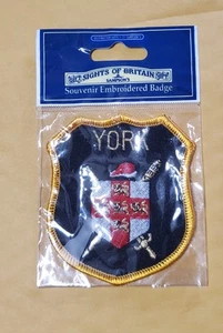 Sights of Britain Souvenir gesticktes Abzeichen York - Bild 1 von 4