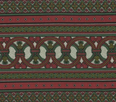 Telas de moda Jinny Beyer de una yarda 36x43 para Mr RJR de colección borde a rayas fuera de stock Foto 1 de 3