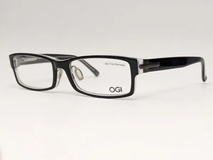 OGI Evolution 6000 106 Eyeglasses Frames Japan: Black Crystal / 55-17-140 - Picture 1 of 11