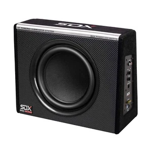 Sistema de subwoofer activo compacto SDX Audio 10” amplificador subwoofer de precarga - Imagen 1 de 6
